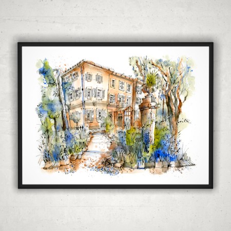 Le Pradet, Mairie depuis le...